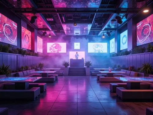 nightclub,spaceland,neon coffee,neon drinks,retro diner,eatery,neon cocktails,clubcorp,neon tea,nightclubs,ufo interior,3d render,neon light drinks,clubroom,lounges,diner,liquor bar,cantina,a restaurant,susukino