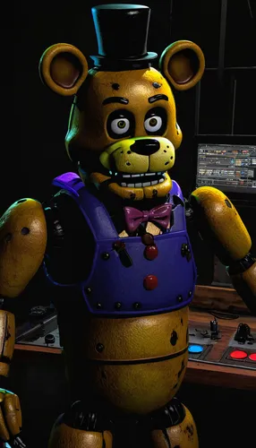 animatronic models, Five Nights at Freddy's, Garry's Mod, FNAF characters, Freddy, Bonnie, Chica, Foxy, Golden Freddy, Springtrap, detailed textures, metallic finish, jumpscare animations, interactive