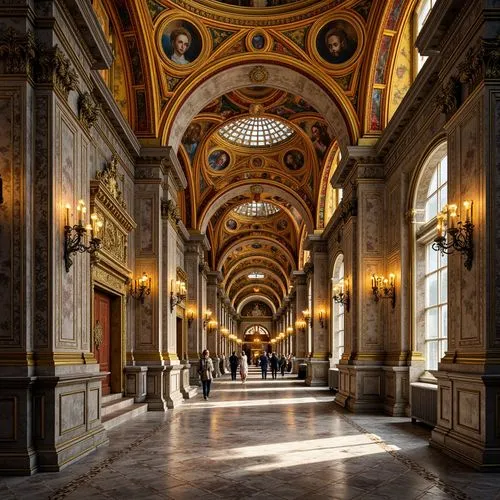 kunsthistorisches museum,vatican museum,residenz,louvre,corridor,certosa,vatican,musei vaticani,louvre museum,hallway,saint peter's basilica,certosa di pavia,uffizi,hermitage,mirogoj,st peter's basilica,corridors,galleries,basilica di san pietro in vaticano,viena