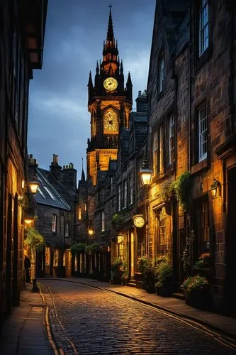 edinburgh,tolbooth,townscapes,reekie,cowgate,stirling town,dunfermline,ecosse,peebles,barbauld,escocia,scotland,darwen,stirling,canongate,bradford,kilmarnock,dunblane,kirkwall,falkland,Illustration,Realistic Fantasy,Realistic Fantasy 06