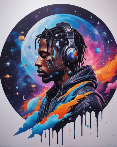 spotify icon,soundcloud icon,astronaut,rocky,music player,art,kendrick lamar,zodiac sign libra,offset,artwork,blogs music,music background,music artist,music,wiz,piece of music,hip hop music,avatar,would a background,artists of stars,Illustration,Realistic Fantasy,Realistic Fantasy 24