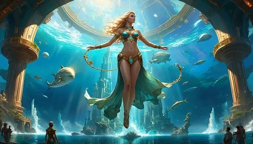 mermaid background,nami,mermaid vectors,underwater background,merfolk,scylla,god of the sea,atlantica,under sea,fantasia,atlantean,amphitrite,under the sea,aquaria,atlantis,oceanica,mer,water nymph,underwater oasis,atlantik,Illustration,Realistic Fantasy,Realistic Fantasy 01