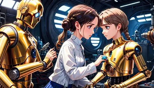 droids,cylons,coruscant,androids,automatons,droid,starwars,padme,contingents,organa,star wars,stamets,girl kiss,euphoniums,robotics,gantz,robots,coruscating,secretaryship,fives,Anime,Anime,Traditional