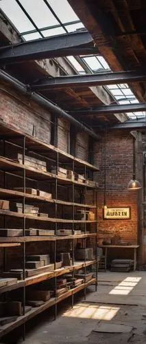 storerooms,storeroom,tannery,warehouse,lumberyard,warehouses,stockroom,loft,shelving,bookbinders,shelves,manufactory,kounellis,cooperage,warehousing,brickworks,officine,mailroom,wooden pallets,pigeonholes,Conceptual Art,Oil color,Oil Color 05