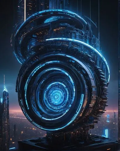 helix,scifi,spiral,futuristic,rotating beacon,time spiral,vortex,electric tower,futuristic landscape,futuristic architecture,sci-fi,sci - fi,spiral background,vertigo,echo,nautilus,cyclocomputer,skyscraper,metropolis,maglev,Illustration,American Style,American Style 08