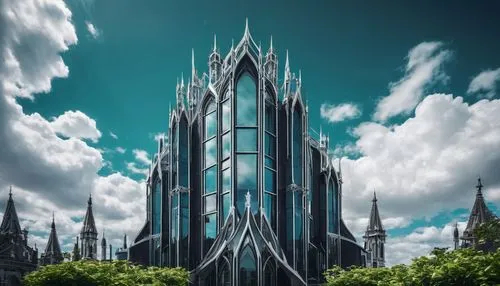 nidaros cathedral,orthanc,triforium,neogothic,tirith,minbari,sauron,archenland,gothic church,templedrom,cathedrals,gondolin,haunted cathedral,latveria,asgard,archbishopric,cathedral,megachurch,highborn,barad,Illustration,Realistic Fantasy,Realistic Fantasy 46