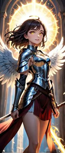 seraph,archangel,fire angel,seraphim,angelology,baroque angel,Anime,Anime,Cartoon