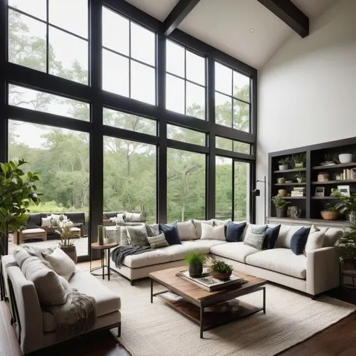 sunroom,wooden windows,family room,modern living room,luxury home interior,contemporary decor,living room,interior modern design,sitting room,hovnanian,livingroom,modern decor,wooden beams,window frames,home interior,interior design,hardwood floors,great room,loft,conservatories,Illustration,Black and White,Black and White 12