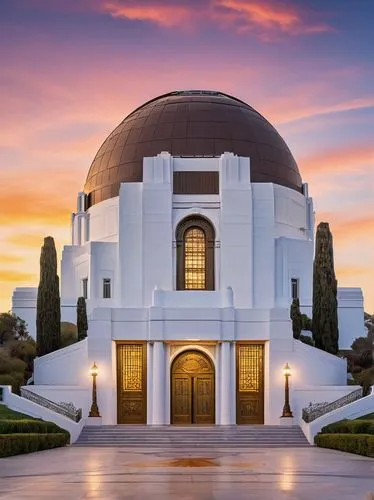 griffith observatory,bahai,observatory,observatories,superadobe,lmu,musical dome,lucasfilm,getty,caltech,beverly hills,barnsdall,planetarium,rosicrucian,telescopes,los angeles,stanford university,wolfsonian,columbarium,peristyle,Art,Classical Oil Painting,Classical Oil Painting 09