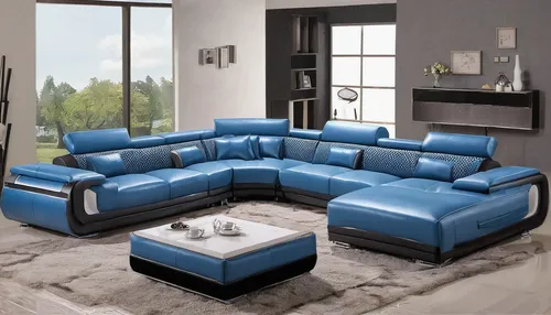 Living room furniture modern u shaped leather fabric for Sofas modernos en l,sofa set,loveseat,seating furniture,mazarine blue,soft furniture,outdoor sofa,sofa cushions,chaise lounge,furniture,sofa ta