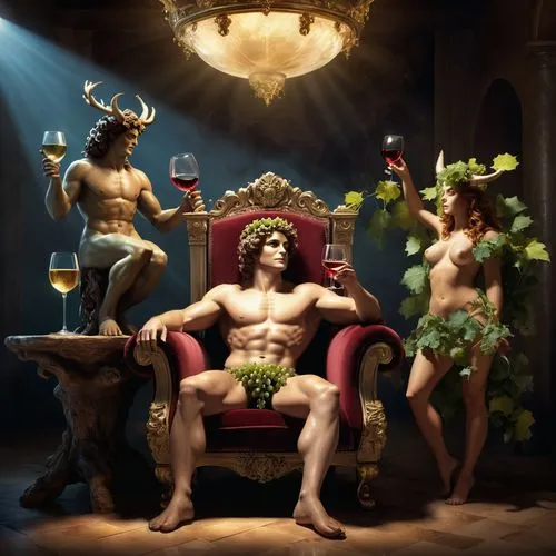 satyrs,cernunnos,fauns,holy three kings,three kings,lachapelle,Photography,Artistic Photography,Artistic Photography 15