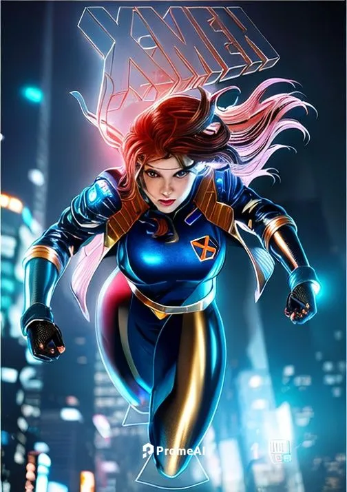 super girl, beautiful, perfect face, sculptural body, in a futuristic city, new york, quality image, cinema,super heroine,superhero background,symetra,super woman,sprint woman,wonder woman city,nova,s