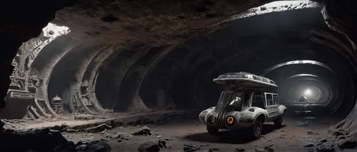 mining facility,mining excavator,mining,crypto mining,salt mine,bitcoin mining,mine shaft,train tunnel,coal mining,excavators,railway tunnel,underground,mining site,underground car park,moon base alpha-1,lava tube,miner,miners,excavator,gold mining,Conceptual Art,Sci-Fi,Sci-Fi 13