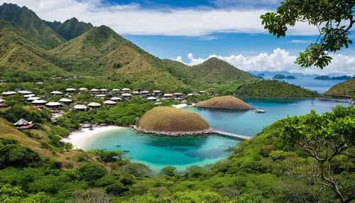 In Labuan Bajo hillside. The Tourist Center acts as the primary gateway for tourists arriving in Labuan Bajo, providing essential services and information. It offers detailed guides and maps, informat