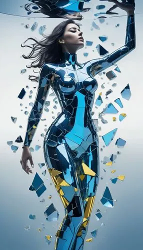 sprint woman,dazzler,electro,bluefire,superhero background,alita,cyberstar,x men,livewire,cortana,nightwing,domino,xmen,morphogenetic,blue enchantress,metron,superheroine,biotic,cyberrays,blu,Conceptual Art,Fantasy,Fantasy 02