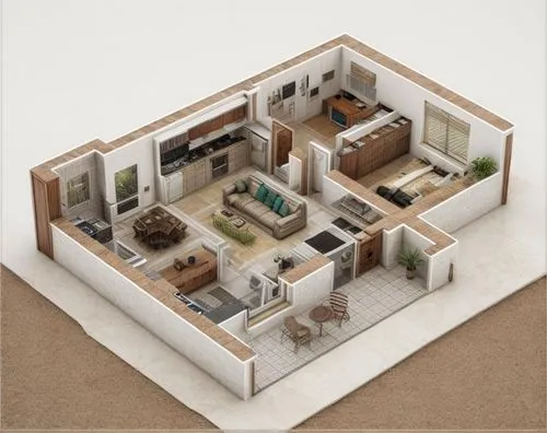 3D Floor plan,the floor plan of a modern apartment in a model home,floorplan home,habitaciones,floorplans,an apartment,house floorplan,shared apartment,floorplan,apartment,miniature house,lofts,loft,a