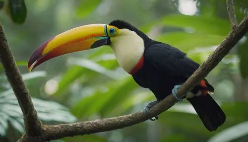 toucan perched on a branch,keel-billed toucan,yellow throated toucan,chestnut-billed toucan,keel billed toucan,brown back-toucan,toco toucan,perched toucan,black toucan,toucan,toucanet,swainson tucan,toucans,tucan,pteroglossus aracari,pteroglosus aracari,tropical bird climber,ramphastos,malabar pied hornbill,hornbills,Photography,Documentary Photography,Documentary Photography 01