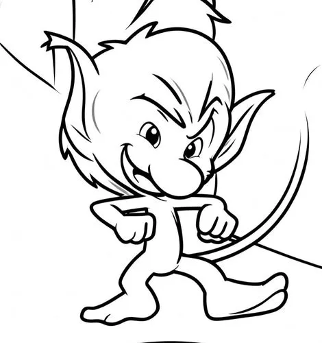 the drawing of a little boy that looks like he has a ponytail,mazula,fievel,snively,spirou,gargamel,dorante,nimh,galkaio,jerboa,plancy,ferrin,gobbo,tenkrat,narf,astroboy,wukong,chorny,bartok,gazoo,ani