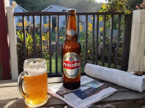 Unwind after a long day with a crisp Cerveza Presidente on a cozy porch.,paulaner hefeweizen,fädelspiel,beer cocktail,apéritif,heineken1,ice beer,amarula,gluten-free beer,brouwerij bosteels,märzenbech