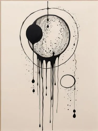 gutai,photograms,inkblots,enso,calder,drips,Illustration,Black and White,Black and White 34