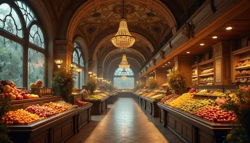 spice market,principal market,fruit market,marketplace,aisle,market hall,mercadante,upper market,the market,bazaar,stalls,grocer,grocery store,wegmans,covered market,mercado,mercados,market,grocers,farmer's market,Photography,General,Realistic