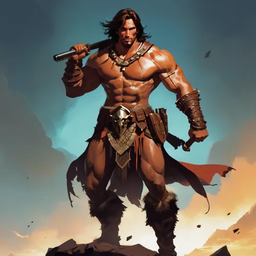 Replace with background,barbarian,hercules,male character,heroic fantasy,fantasy warrior,warlord,he-man,dane axe,hercules winner,massively multiplayer online role-playing game,half orc,minotaur,grog,w