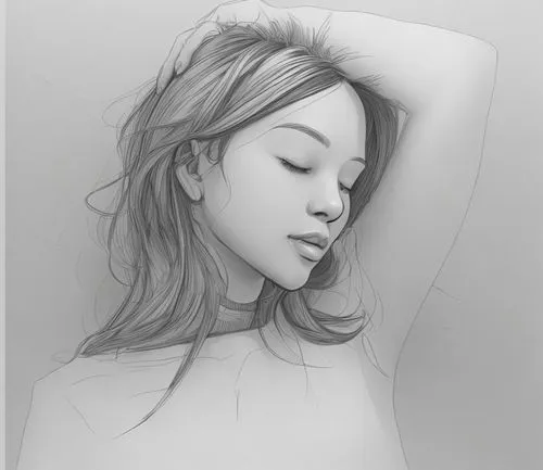 graphite,lotus art drawing,digital painting,girl drawing,solar,digital drawing,asian woman,pencil drawing,sepia,songpyeon,figure drawing,study,girl portrait,digital art,digital illustration,girl in bed,woman laying down,drawing mannequin,ayu,charcoal pencil,Design Sketch,Design Sketch,Character Sketch
