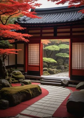 japanese-style room,ryokan,teahouse,heian,dojo,ryokans,zen garden,japanese zen garden,chanoyu,japon,japanese shrine,teahouses,japan garden,japanese garden ornament,japan landscape,japanese garden,tea ceremony,japanese art,beautiful japan,shingen,Conceptual Art,Fantasy,Fantasy 11