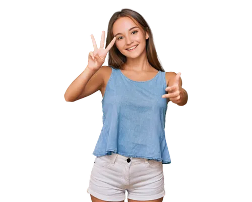 jeans background,portrait background,girl on a white background,asllani,denim background,peace sign,transparent background,tintori,photographic background,hand sign,ainhoa,sonnleitner,png transparent,grachi,girl in t-shirt,on a transparent background,krunic,malu,peace,leire,Illustration,Realistic Fantasy,Realistic Fantasy 36