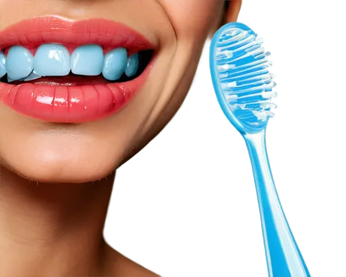 Teeth, dental close-up, white shiny teeth, straight alignment, slight smile, lips parted, tongue visible, oral cavity, mouthwash blue liquid, dental mirror reflection, softbox lighting, high contrast,