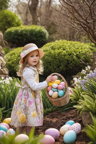 A delightful Easter egg hunt in a lush brown garden.,happy easter hunt,easter background,easter theme,nest easter,easter eggs,painted eggs,easter eggs brown,easter celebration,colorful sorbian easter 