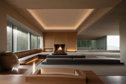 interior modern design,modern living room,fire place,concrete ceiling,luxury home interior,contemporary decor,fireplaces,livingroom,dunes house,living room,fireplace,modern decor,interiors,interior design,corten steel,modern room,modern house,chaise lounge,home interior,great room,Photography,General,Realistic