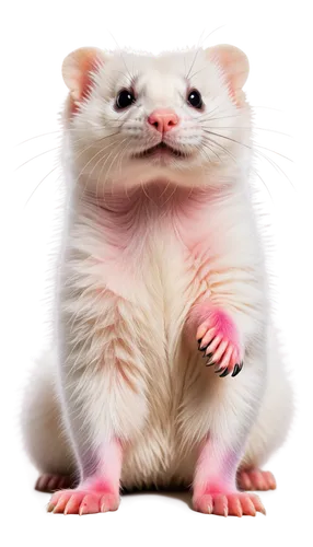 ferret,opossum,color rat,common opossum,hamster,possum,mustelid,the pink panter,virginia opossum,pink cat,polecat,rat,weasel,whiskers,cute animal,rataplan,stoat,cullen skink,whisker,gerbil,Illustration,Realistic Fantasy,Realistic Fantasy 20