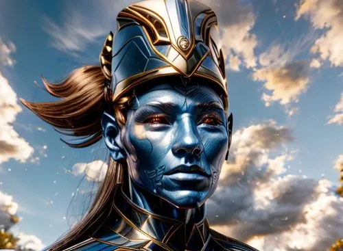 poseidon god face,avatar,king tut,tutankhamun,pharaoh,sea god,tutankhamen,poseidon,el salvador dali,honor 9,bodypainting,horus,ramses,cirque du soleil,ramses ii,bodypaint,dali,pharaonic,nile,fantasy portrait