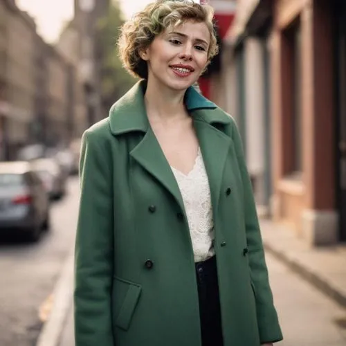 woman in menswear,vintage woman,vintage women,paris,vintage fashion,retro woman,bolero jacket,menswear for women,a charming woman,retro women,french valentine,blue jasmine,simca ariane,gena rolands-hollywood,50's style,in green,vintage female portrait,coat,green jacket,on the street