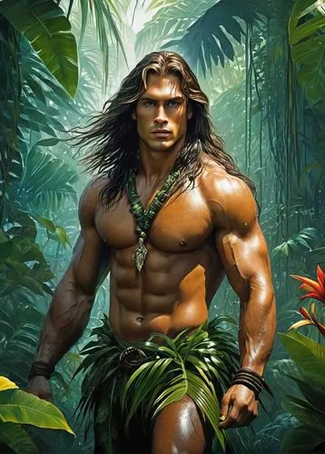 tarzan,polynesian,polynesians,turok,tahitian,menehune,sokoudjou,huaorani,parshuram,herculean,maualuga,vishwamitra,mahabali,tanoa,khawajah,kauanui,hawaiiensis,momoa,khal,mossman,Conceptual Art,Fantasy,Fantasy 12