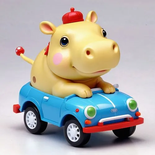 mcdull,3d car model,toy car,minicar,cartoon car,children's car,Illustration,Japanese style,Japanese Style 01