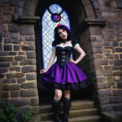 raven at arches,gothicus,gothic dress,gothic woman,goth whitby weekend,magica,gothic style,violet,gothic portrait,psylocke,goth woman,ayane,cosplay image,raven girl,queen of hearts,evil fairy,victorian,violetta,louisette,gothic,Conceptual Art,Sci-Fi,Sci-Fi 01