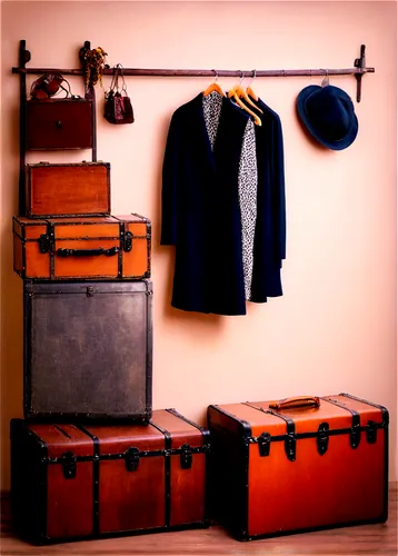 steamer trunk,old suitcase,leather suitcase,attache case,valise,suitcases,suitcase,luggage set,unpack,wardrobe,wardrobing,haberdasher,baggage,compartments,belongings,kindertransport,wardrobes,vintage style,antique style,luggage compartments,Conceptual Art,Fantasy,Fantasy 14