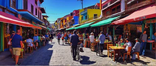 Write a travel blog post recommending the best local food and drinks to try while exploring Caminito's lively markets and cafes.,burano,guanajuato,galata,burano island,izmir,istanbul,fethiye,valparais