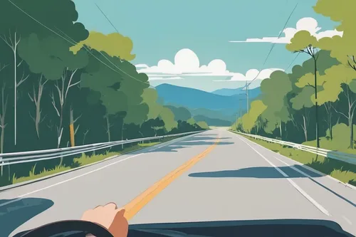 A calm and peaceful drive along Gregory Highway, tell a story of tranquility.,open road,mountain highway,mountain road,aaa,the road,mountain pass,alpine drive,car drawing,long road,roadtrip,winding ro