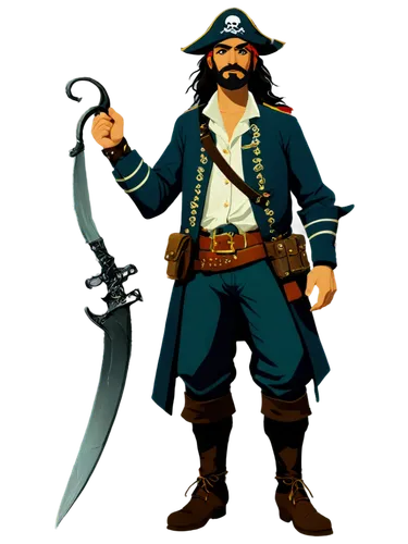 blackbeard,swashbuckler,pirate,lechuck,pirate treasure,pirata,blackwall,whydah,sandokan,barbossa,piratical,alatriste,piratas,piracies,swashbucklers,frontiersman,gangplank,doubloons,pirates,guybrush,Illustration,Vector,Vector 08