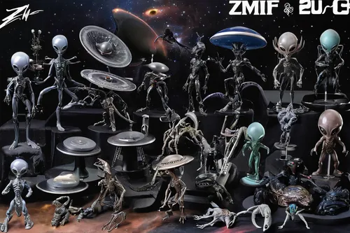 extraterrestrial life,figurines,alien invasion,extraterrestrial,aliens,zodiac,zoom out,miniatures,collectible action figures,miniature figures,sci fi,zodiacal sign,alien world,tzimmes,scifi,science fiction,zooplankton,zoom background,z,alien planet,Conceptual Art,Sci-Fi,Sci-Fi 13