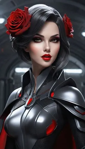 bloodrayne,ventress,derivable,vayne,black rose hip,widow flower,Unique,3D,3D Character