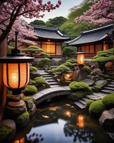 japan garden,japon,japanese garden,asian architecture,japanese garden ornament,ryokans,kyoto,beautiful japan,japanese zen garden,japan landscape,japanese-style room,japanese shrine,lanterns,japanese cherry trees,teahouse,japanese lantern,ryokan,japanese art,zen garden,japanese lamp,Art,Artistic Painting,Artistic Painting 39