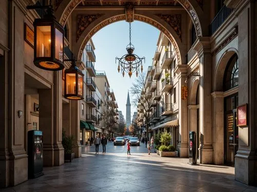 passeig de gracia,seville,sevilla,sevillian,sursock,montecarlo,passeig,monaco,malaga,eixample,valletta,riad,galeries,paris shops,talaat,barcelona,shopping street,arcaded,montpellier,arcades