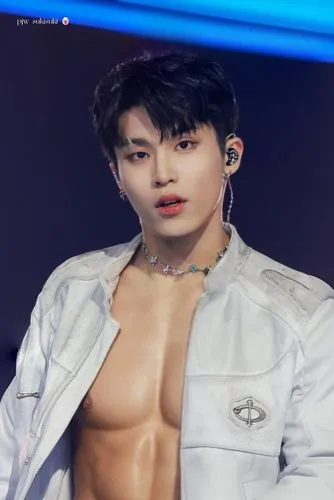 Shirtless man with slim waist, abs, pink nipples, pubic hair and light skin. Smooth, bright light and no shadow,pectoralis,pecks,pectorals,minjun,hyuk,chest,kook,taeyang,joon,taek,yanbin,gadh,tuan,abd