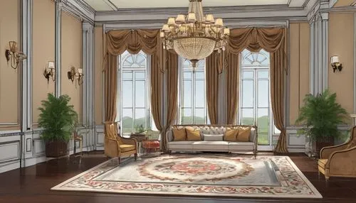 ornate room,luxury home interior,victorian room,interior decoration,sitting room,interior decor,great room,family room,danish room,wallcoverings,interior design,living room,3d rendering,decors,decoratifs,neoclassical,gold stucco frame,furnishings,search interior solutions,breakfast room,Conceptual Art,Daily,Daily 35