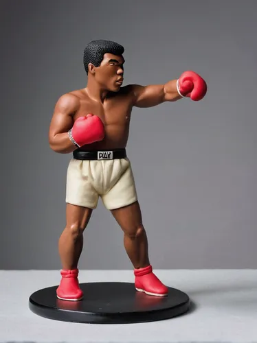 muhammad ali,the hand of the boxer,mohammed ali,sports collectible,miniature figure,striking combat sports,game figure,boxing equipment,3d figure,miniature figures,boxing glove,panamanian balboa,collectible action figures,professional boxer,boxer,action figure,actionfigure,model train figure,figurine,boxing gloves,Unique,3D,Clay