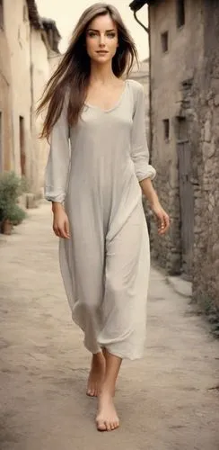 woman walking,girl in a long dress,anfisa,girl walking away,girl in a historic way,abramovic,eleftheria,italiana,umbria,italienne,caravansary,zeffirelli,autochrome,girl in cloth,juliet,margairaz,eretria,marouelli,tuscan,girl in a long dress from the back,Photography,Analog